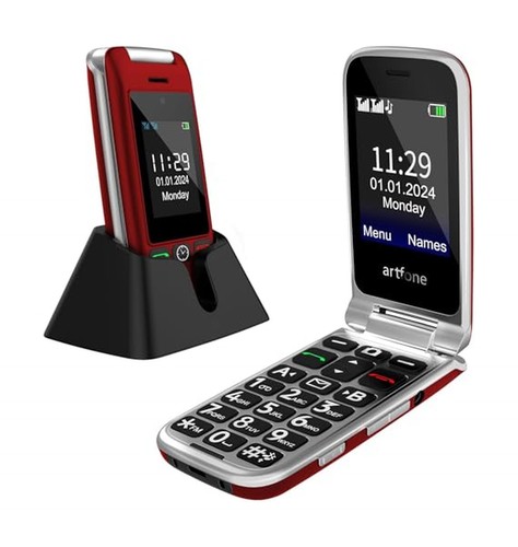Artfone flip phone - g6, for